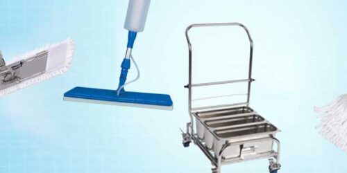 cleaning the cleanroom – disposable or reusable mops?